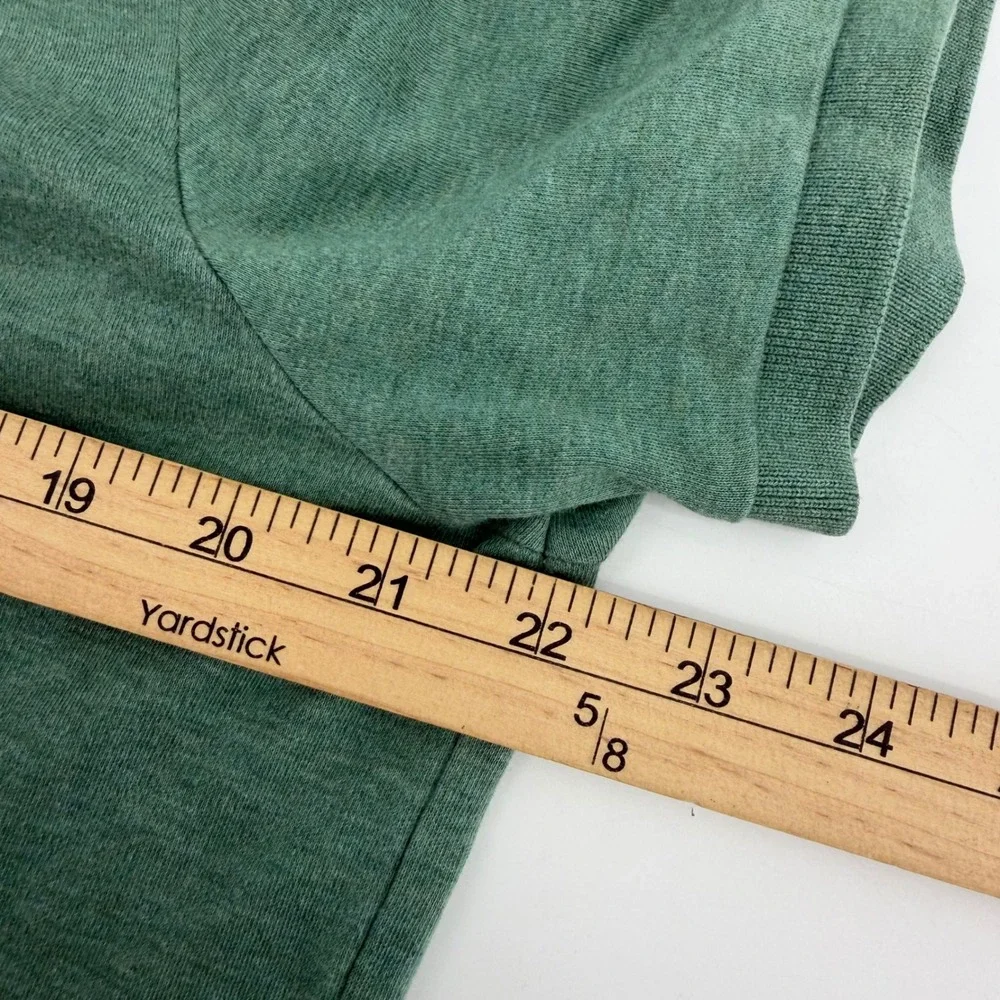 Polo Ralph Lauren Polo Shirt Mens Large Green Short Sleeve Heathered Pony Logo